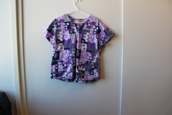Scrub Top Size Large