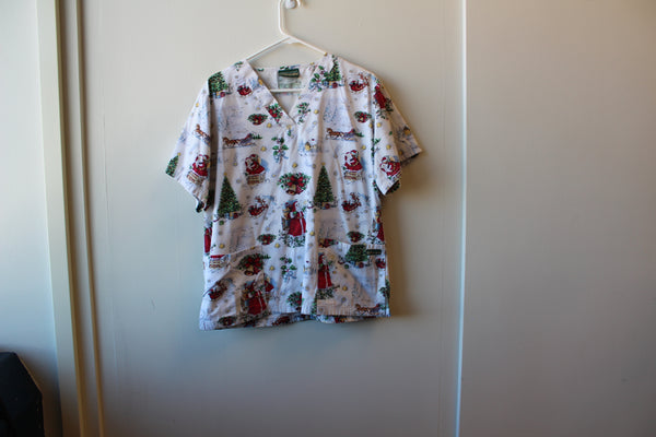 Scrub Top Size Large